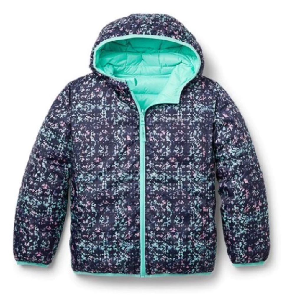 Eddie Bauer CirrusLite Reversible Down Hooded Jacket
